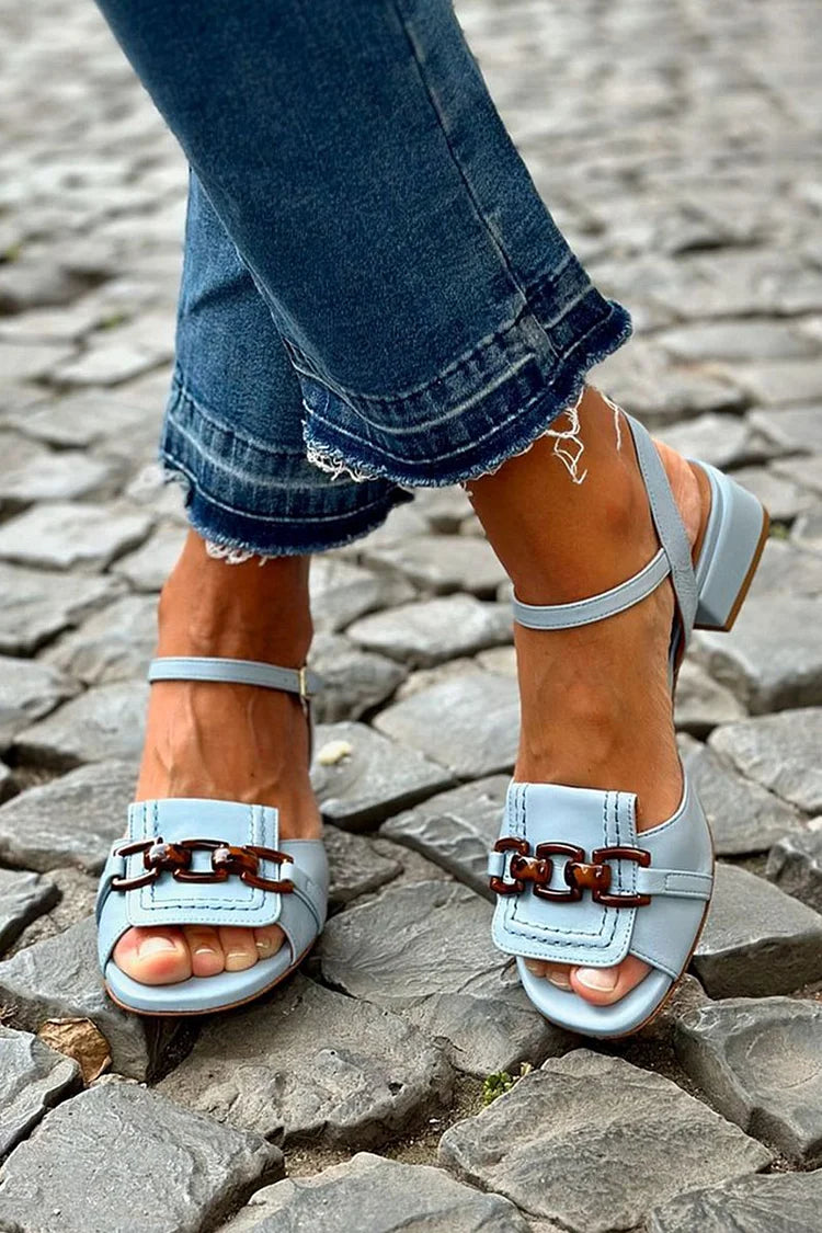 Azzurra | Sandales Éléganza Costiera