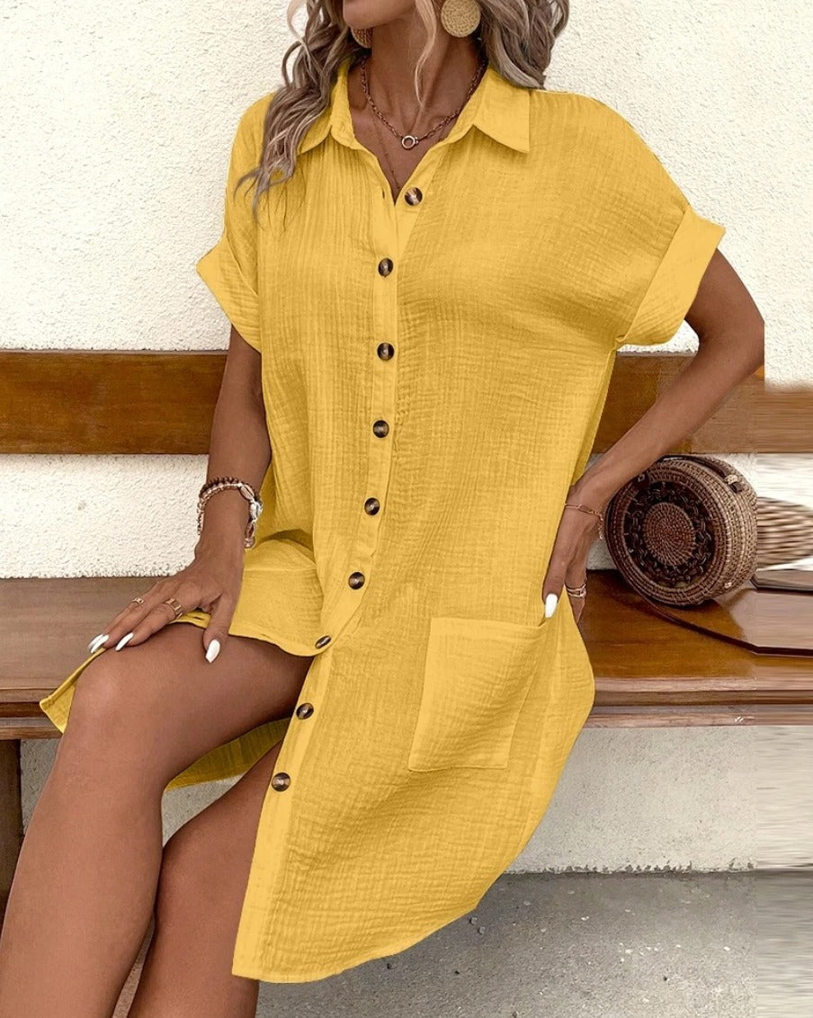 Dani™ | Robe d’Été Femme à Col en V