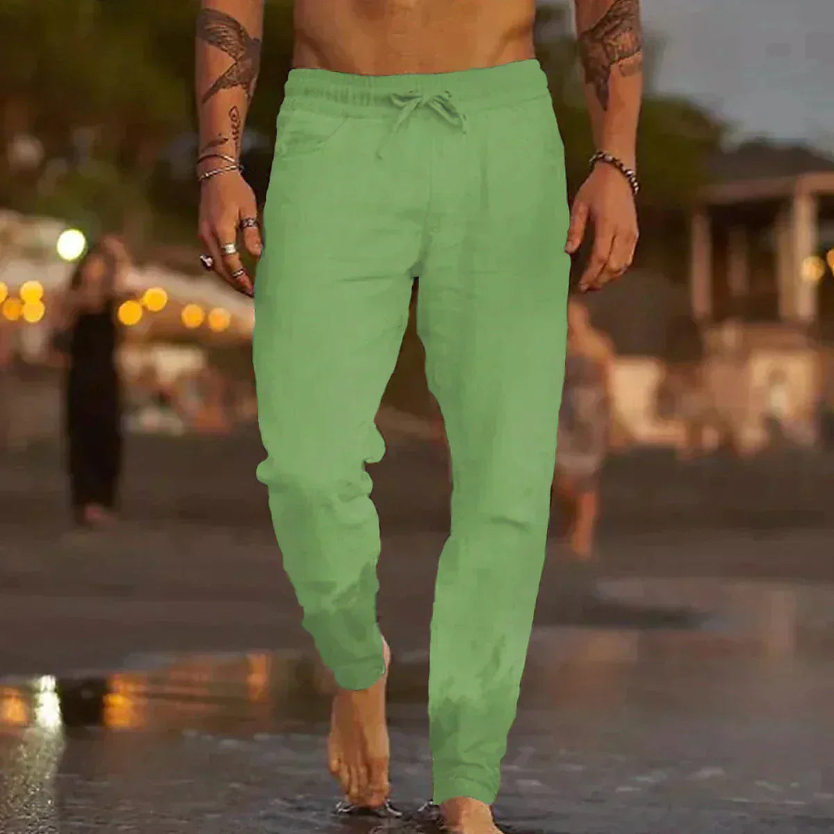 James | Men's Comfortable Casual Linen Pants