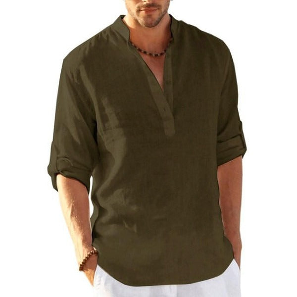 Men's Casual Long Sleeve Shirt