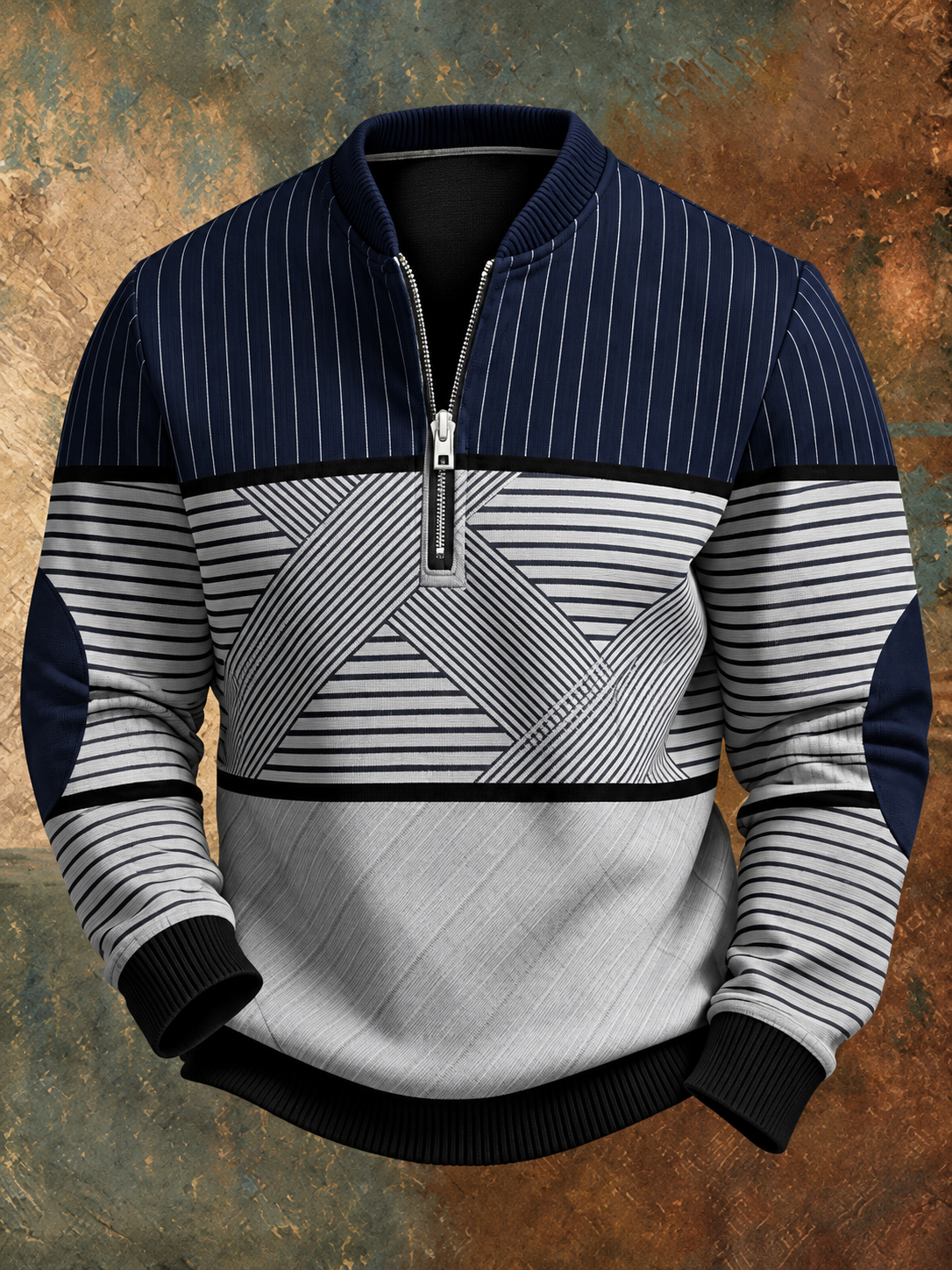 Viktor | Pull Homme Élégant à Col Zippé
