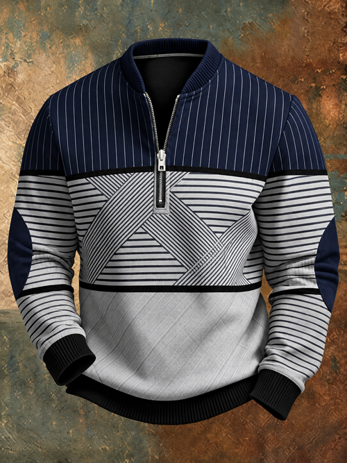 Viktor | Pull Homme Élégant à Col Zippé