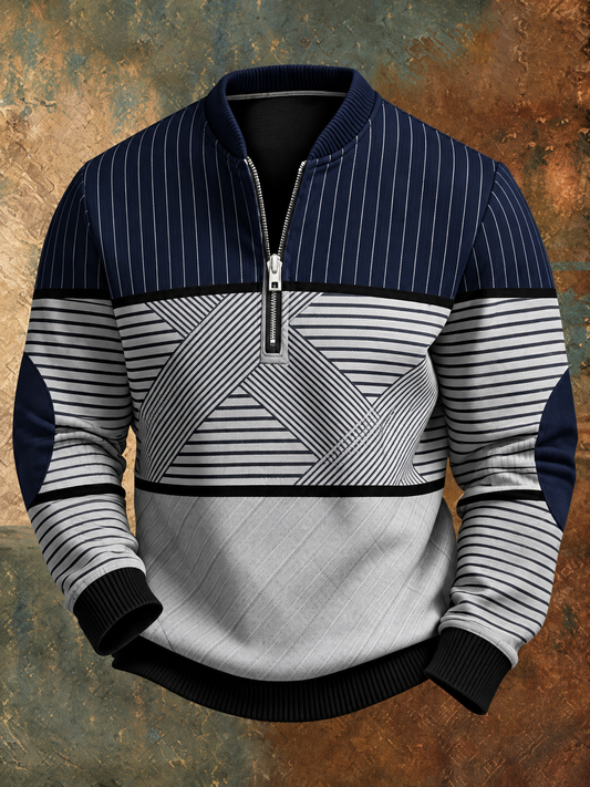 Viktor | Pull Homme Élégant à Col Zippé