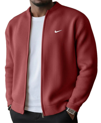Cardigan Zippé Texturé