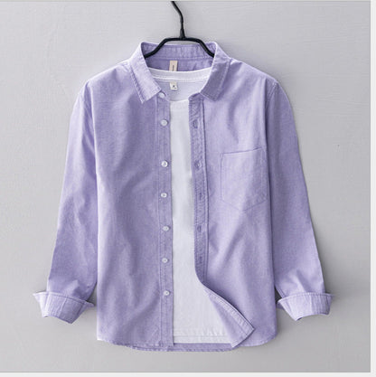 Tony | Men's Breathable Cotton Oxford Shirt