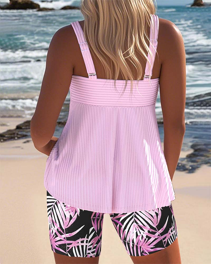 Jade | Ensemble de Tankini Coloré