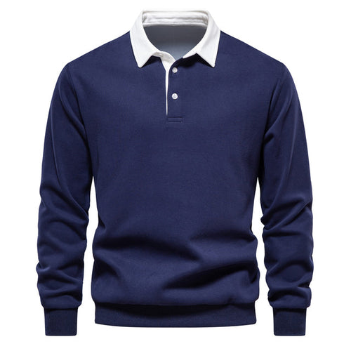 Luca™ | Pull Polo à Manches Longues