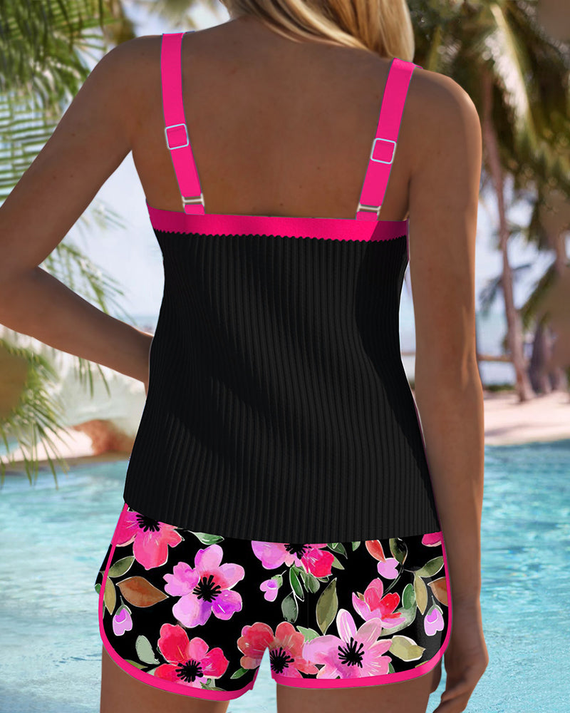Alice | Ensemble Tankini Élégant en Deux Pièces