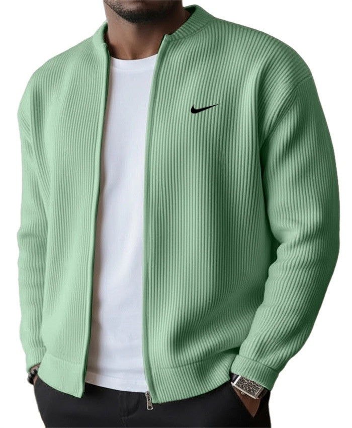 Cardigan Zippé Texturé