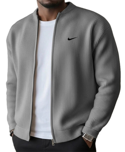 Cardigan Zippé Texturé