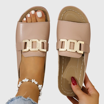Camille – Sandales à boucle élégantes et confortables