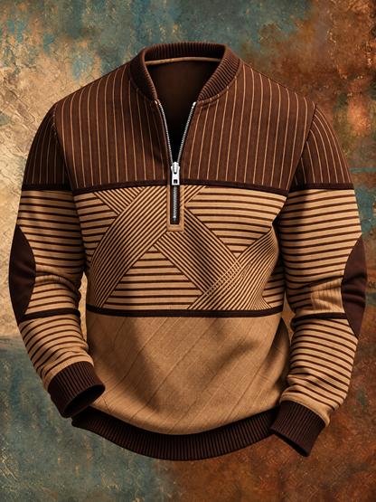 Viktor | Pull Homme Élégant à Col Zippé