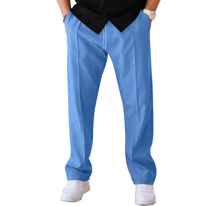 John | Men's Lightweight Wide-Cut Trousers