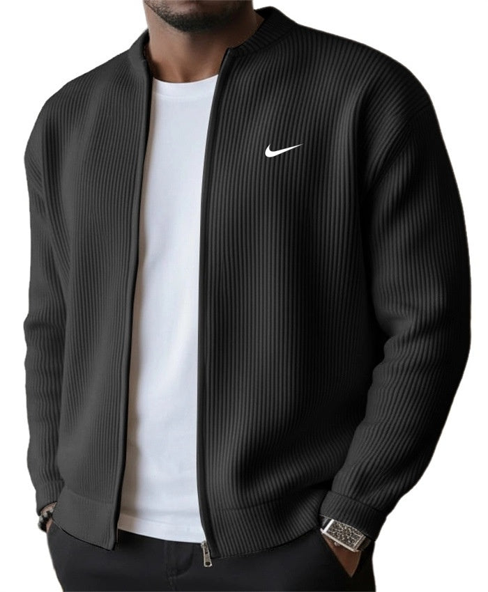 Cardigan Zippé Texturé