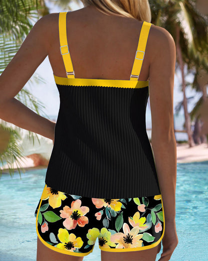 Alice | Ensemble Tankini Élégant en Deux Pièces