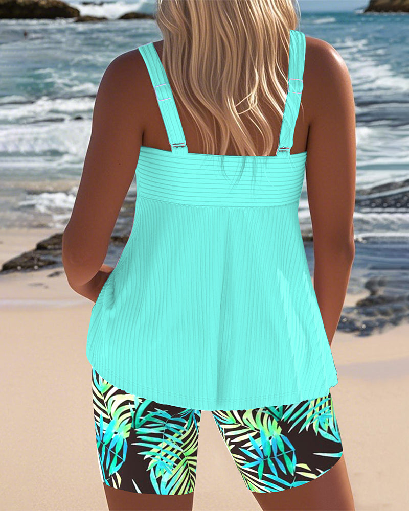 Jade | Ensemble de Tankini Coloré