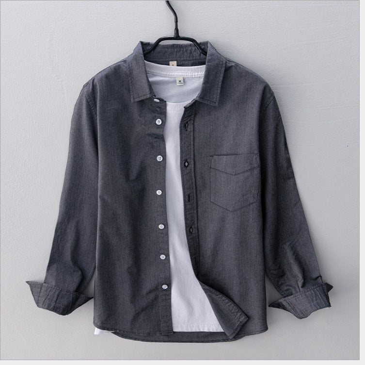 Tony | Men's Breathable Cotton Oxford Shirt
