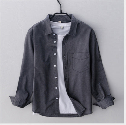 Tony | Men's Breathable Cotton Oxford Shirt
