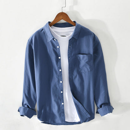 Tony | Men's Breathable Cotton Oxford Shirt