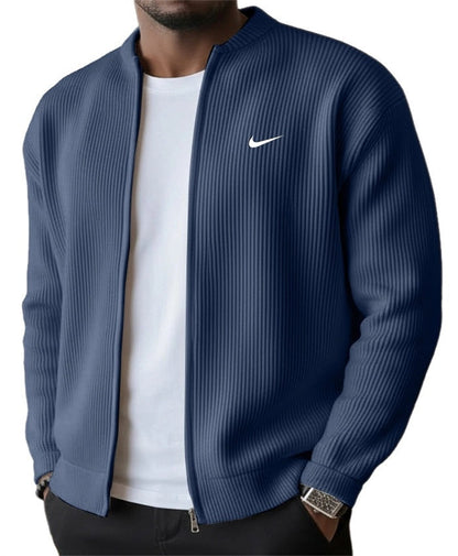 Cardigan Zippé Texturé
