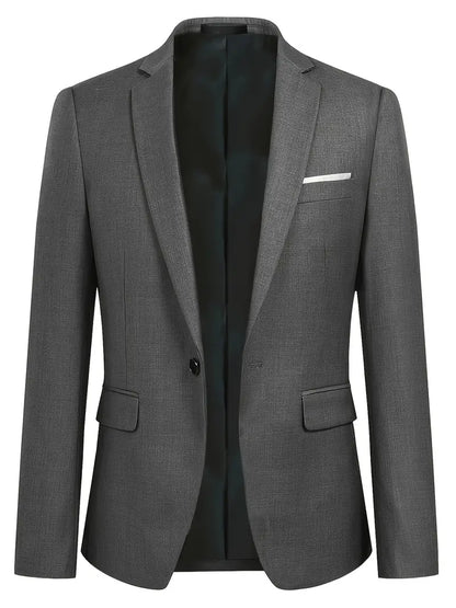 John | Men's Two-Piece Suit: Classic Blazer and Pants Set