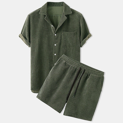 James | Men's Elegant Summer Corduroy Set