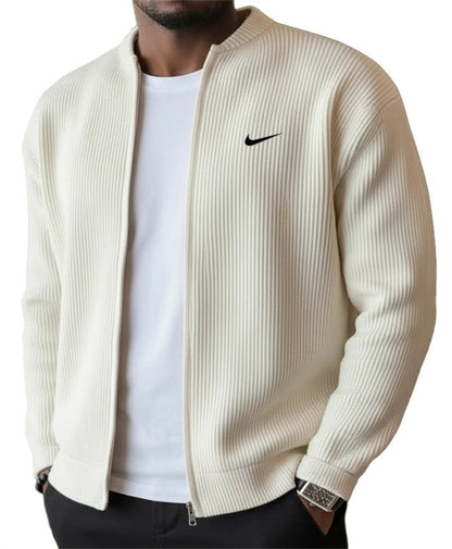 Cardigan Zippé Texturé
