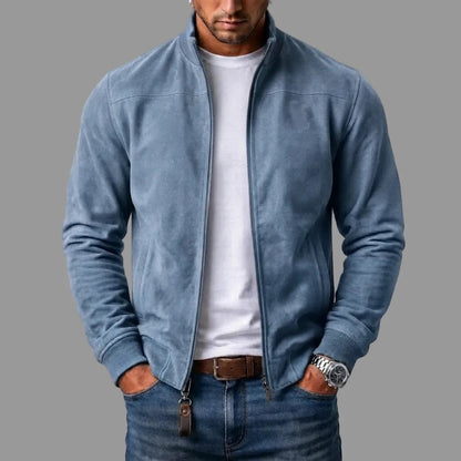 Unalik| Blouson bomber en daim