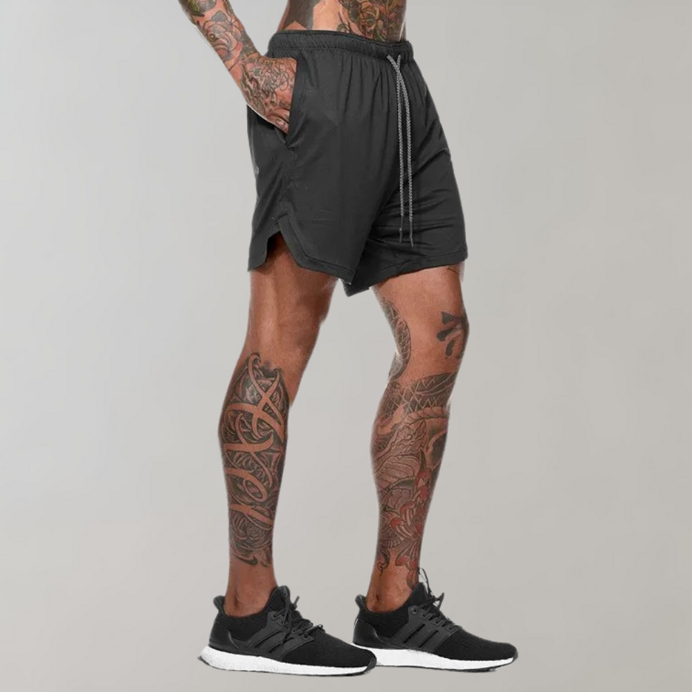 Elliot | Men's 2-in-1 Summer Workout Shorts