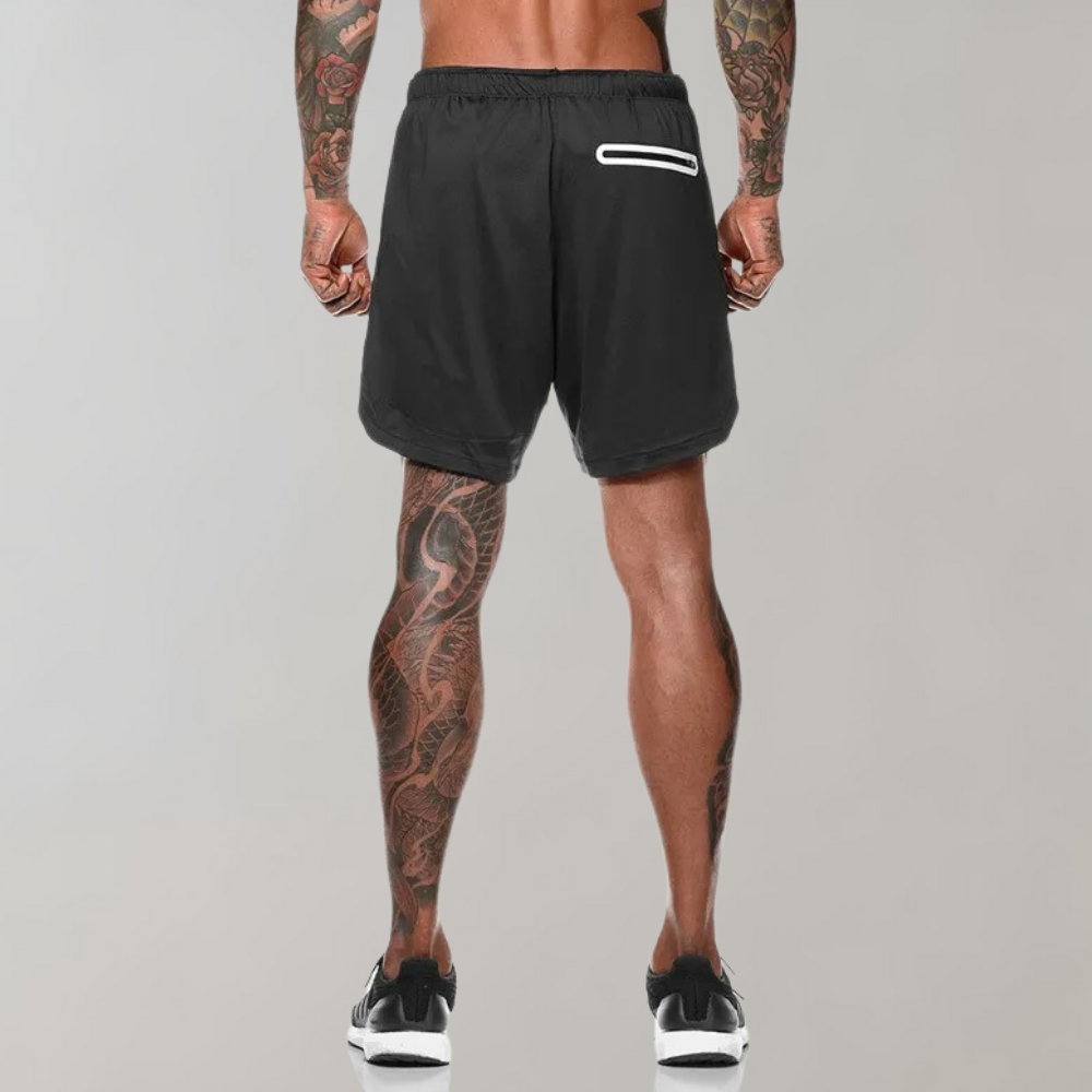 Elliot | Men's 2-in-1 Summer Workout Shorts