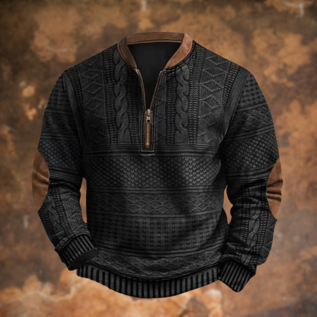 Aloin ™ | Pull torsadé imprimé