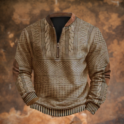 Aloin ™ | Pull torsadé imprimé