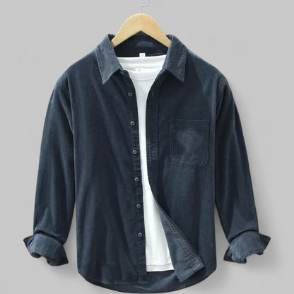Cordy | Men's Retro Long-Sleeve Corduroy Shirt