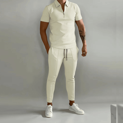 James | Men's Elegant Polo Shirt and Stylish Pants Set