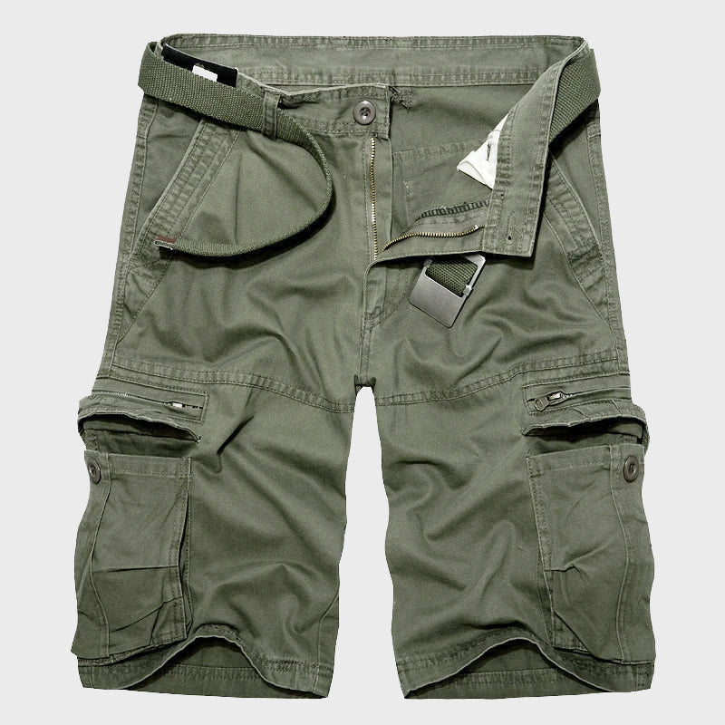 Edward Stone Belted Cargo Shorts