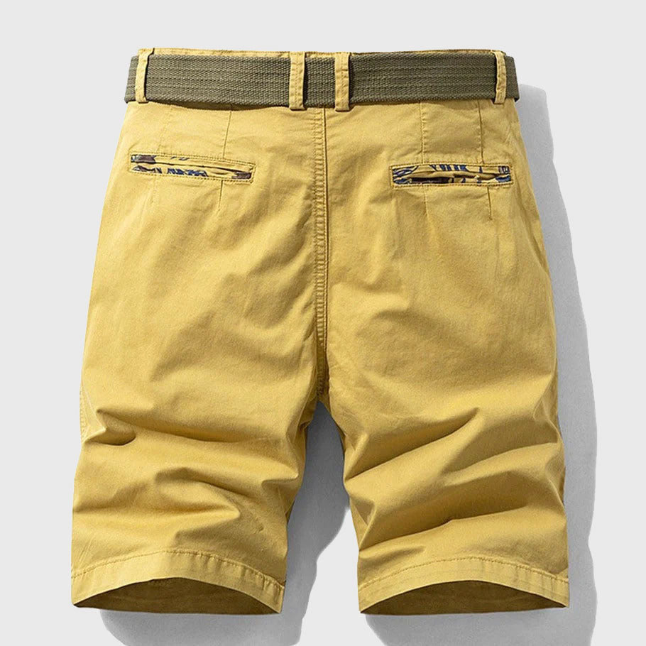 Edward Stone Casual Belted Shorts