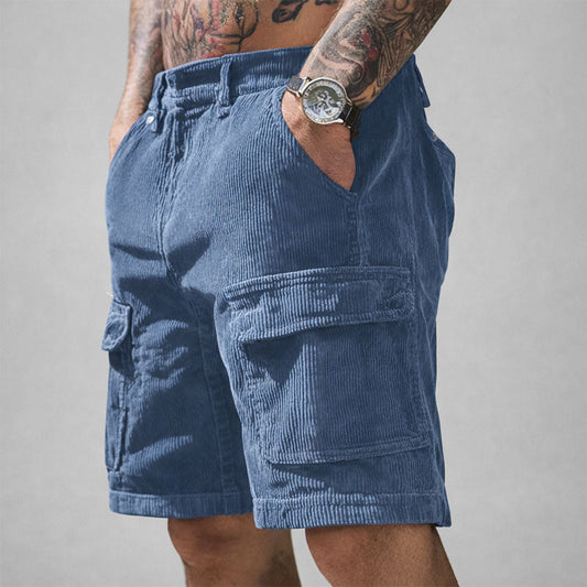 Edward Stone Corduroy Cargo Shorts
