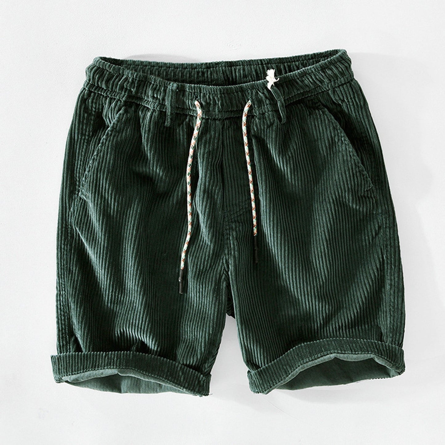 Edward Stone Corduroy Drawstring Shorts