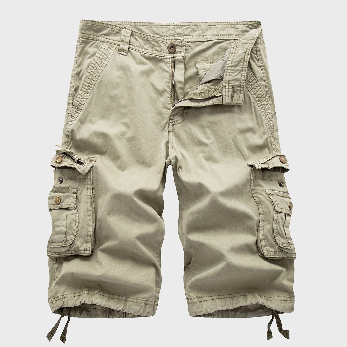Edward Stone Drawstring Cargo Shorts