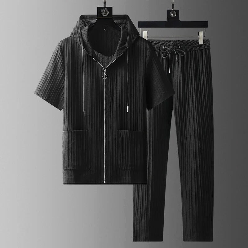 Edward Stone Ribbed Two-Piece Set