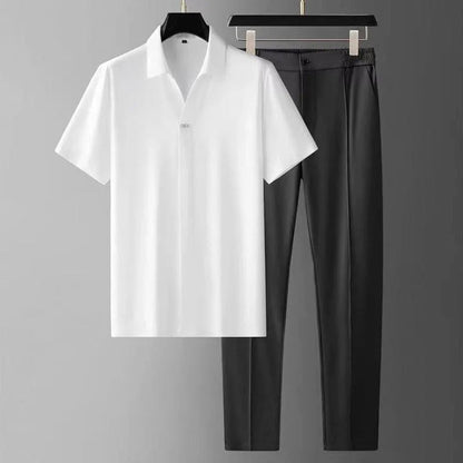 Edward Stone Short Sleeve Shirt & Pants Set