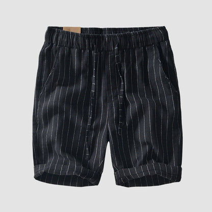 Edward Stone Striped Drawstring Shorts