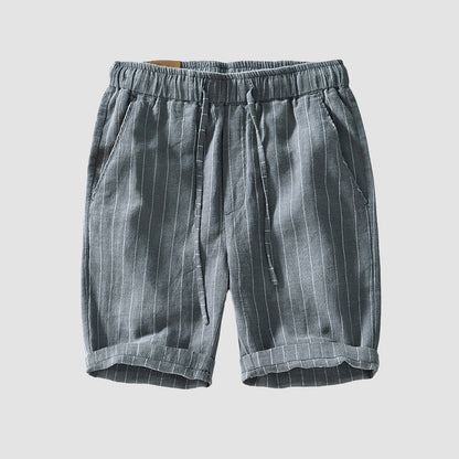 Edward Stone Striped Drawstring Shorts