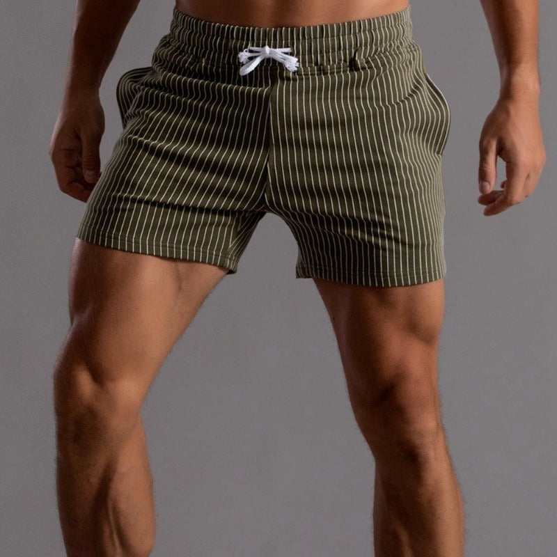 James | Men's Stylish Striped Shorts