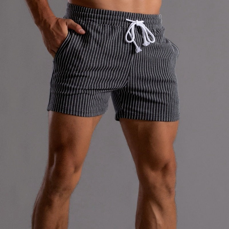 James | Men's Stylish Striped Shorts