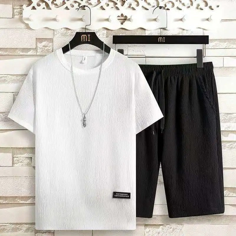 John | Men's Casual Leisure Outfit in Premium Materials