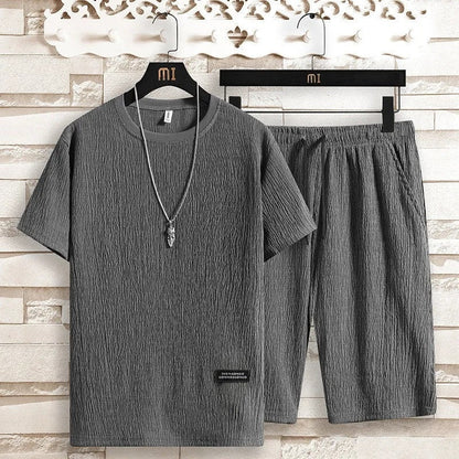 John | Men's Casual Leisure Outfit in Premium Materials