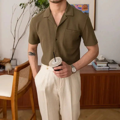 John | Men's Classic Versatile Basic Shirt