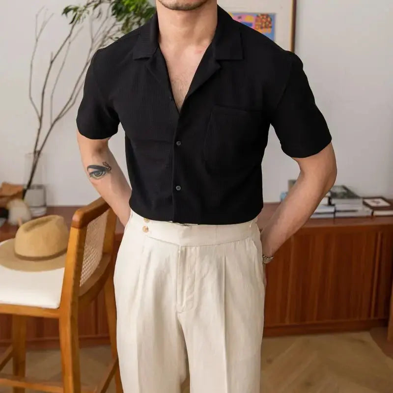 John | Men's Classic Versatile Basic Shirt