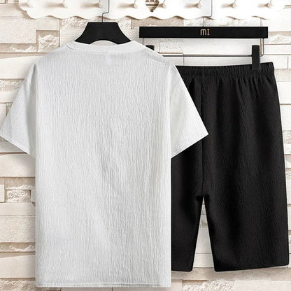 John | Men's Casual Leisure Outfit in Premium Materials